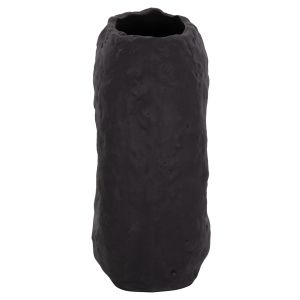 Decorative vase Namentis Hm4673.01l terracotta in black color - 26.5x16x36.5cm.