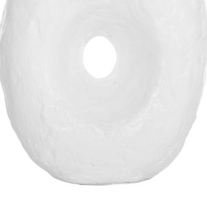 Декоративна ваза Namentis Hm4673.02s теракота в бял цвят - 22x13x28hсм.