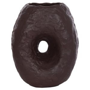 Декоративна ваза Namentis Hm4673.07s теракота в шоколадов цвят -- 22x13x28в см.