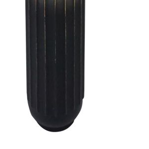 Decorative vase Onna metal in gold and black shade D15.7x80.6cm