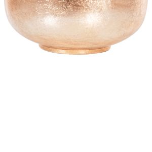Decorative floor vase Raksasa Hm4232,06 metal color red/pearl gold D24x69hcm