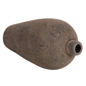 Decorative floor vase Zati made of terracotta in gray Hm7929 D32x60hcm