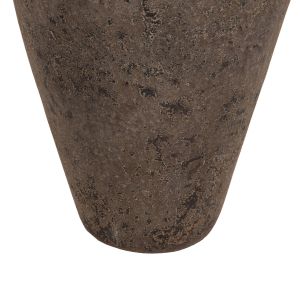 Decorative floor vase Zati made of terracotta in gray Hm7929 D32x60hcm