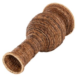 Decorative banana floor vase in brown Hm7864 D33x74hcm