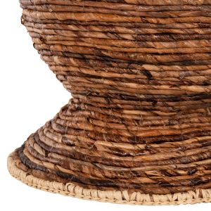 Decorative banana floor vase in brown Hm7864 D33x74hcm