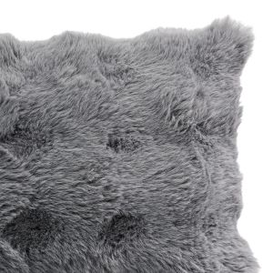 Decorative pillow Embrace gray color 30x50x10cm