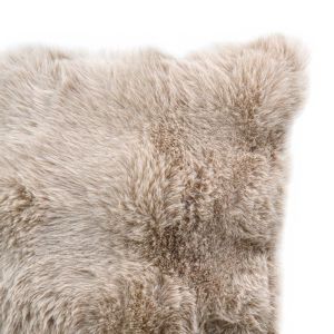 Decorative pillow Embrace cappuccino color 30x50x10cm