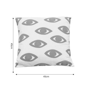 Decorative pillow Eyes 45x45x2.5cm