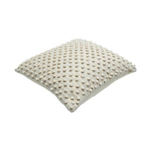 Decorative pillow Fl481 ivory color 45x5x45cm