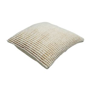 Decorative pillow Fl822 ivory color 45x5x45cm