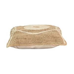 Decorative pillow Foliens 100% jute 45x45x2.5cm