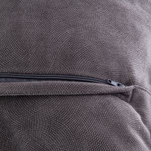 Glober decorative pillow in dark gray color 45x45cm