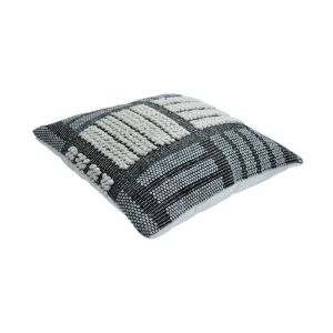 Decorative pillow Kiran gray color 45x45x15cm