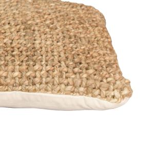 Decorative pillow Petron jute 45x45x2.5cm