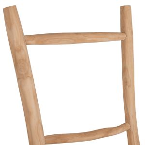 Decorative ladder/hanger solid teak wood 50x5x150hcm Hm9761