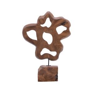 Декоративна фигура Strab Inart Naturally, натурално дърво от тик-метал, 49x15x70cm Hm код: N/a