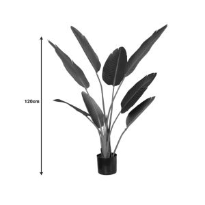 Decorative Palm Tree in a pot Inart H120cm
