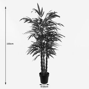 Декоративно растение в саксия Arti Bamboo зелено D70x150см