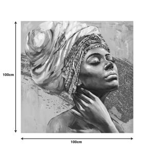 Декорация за стена Africana 100x3x100см