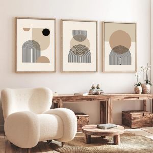 Wall decoration Jefton triptych with digital print 50x2x70cm