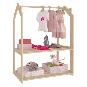 Детска закачалка Sani Hm18225,03 бреза в естествен цвят 86x49x110hcm