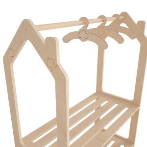 Детска закачалка Sani Hm18225,03 бреза в естествен цвят 86x49x110hcm