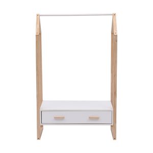 Детска закачалка с чекмедже Pepe Hm2492.03 меламин-борово дърво 80x40x125hcm.