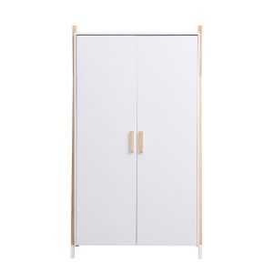 Children's wardrobe Paschal Hm2494.03 white melamine-pine legs 96x44x170hcm.