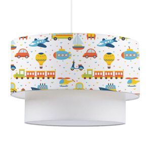 Детски плафон Sarty многоцветен D30x20cm