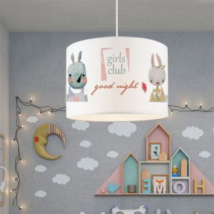 Детски полилей Tally многоцветна D30x90cm