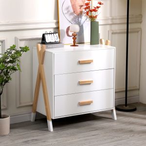Children's chest of drawers Paschal Hm2493.03 melamine-pine wood 76x40x80.5hcm.