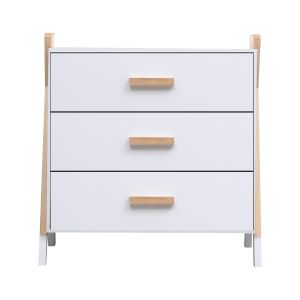 Children's chest of drawers Paschal Hm2493.03 melamine-pine wood 76x40x80.5hcm.