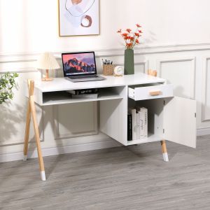 Children's desk Paschal Hm2496.03 melamine-pine wood 120x55x75hcm.