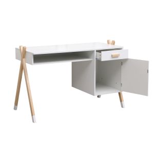 Children's desk Paschal Hm2496.03 melamine-pine wood 120x55x75hcm.