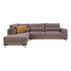 Sofa New Monaco brown left corner 30023095