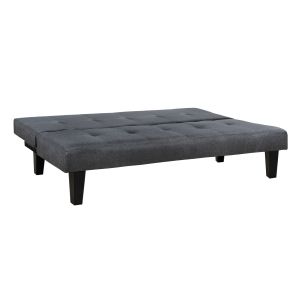 Диван/легло Hm3000.02 сива дамаска 180x82.5x78h см.