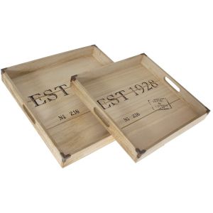 Wooden tray