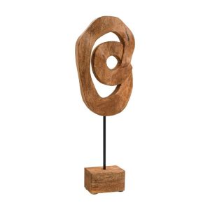 Wooden decorative figure Fl0068 natural antique surface 20x7x56cm