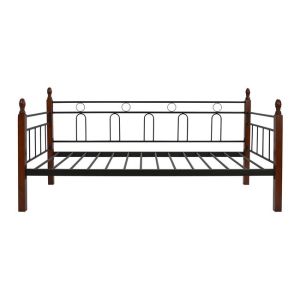 Single bed Mila Hm367 wood and metal 90x190.5