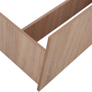 Single bed, sonoma oak color Hm2433,01