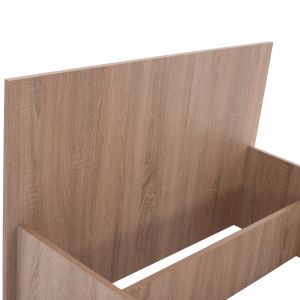 Single bed, sonoma oak color Hm2433,01