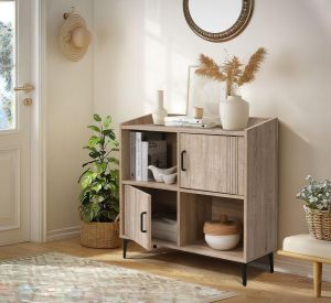 Shelf, board, Sonoma color, 80x30x80cm