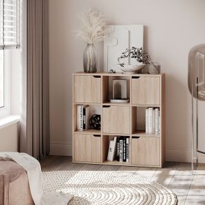 Етажерка Bookel в цвят Sonoma 88.5x27.5x89.3cm