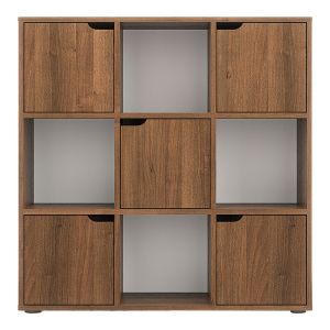 Етажерка Bookel в цвят орех 88.5x27.5x89.3cm