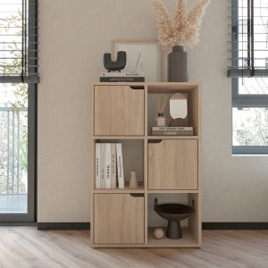 Етажерка Bookel в цвят сонома 59,5x27,5x89cm
