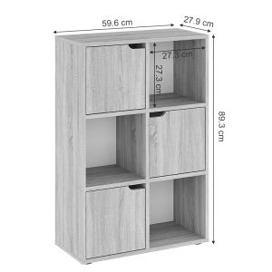 Етажерка Bookel в цвят сонома 59,5x27,5x89cm