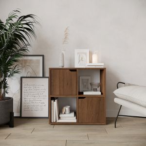 Етажерка Bookel цвят орех 59.6x27.5x60.4см