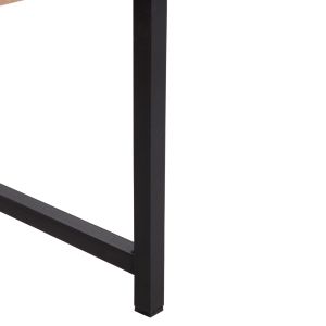Етажерка за организиране на кухня Becko Hm18219.03 меламин в Sonama-черен метал 54.5x35x41hcm.