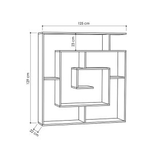 Етажерка лабиринт 125x22x129