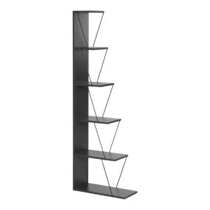 Shelf mini Tars color black/dark gray 130x22x146cm